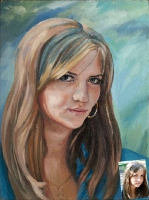 Portrait oil on canvas_11