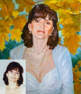 Portrait oil on canvas_20