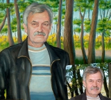 Obraz olejny portretowy Zamów portret w oleju na płótnie._12
