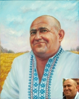 Obraz olejny portretowy Zamów portret w oleju na płótnie._9